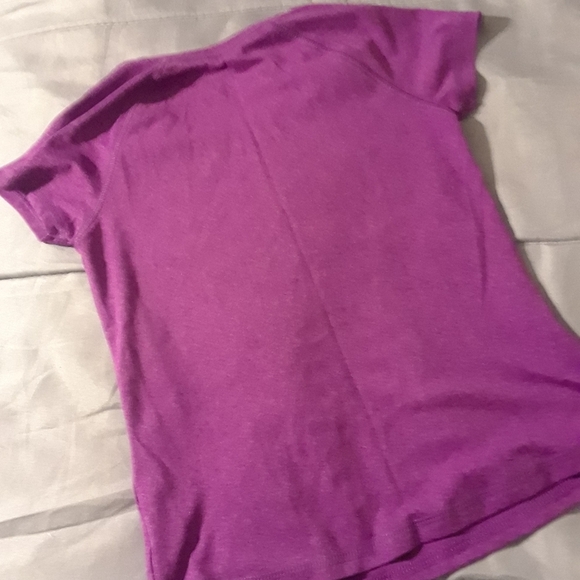 Size 8 girls purple athletic top - Picture 6 of 8